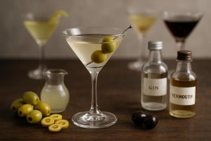 découvrez la recette classique du dirty martini et explorez ses variantes savoureuses pour réinventer ce cocktail emblématique avec style.