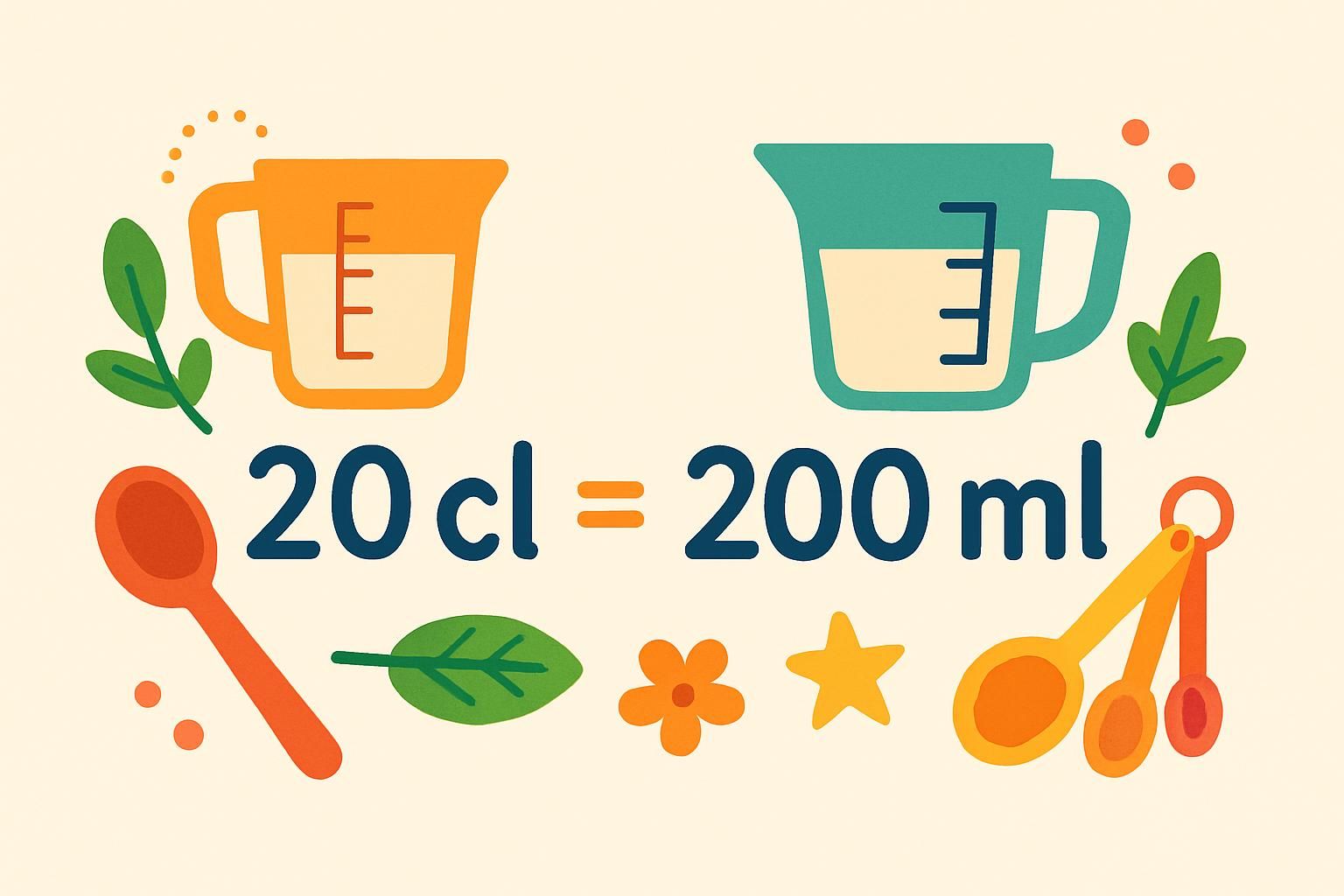 découvrez la conversion exacte de 20 cl en millilitres pour toutes vos mesures en cuisine et en boissons.