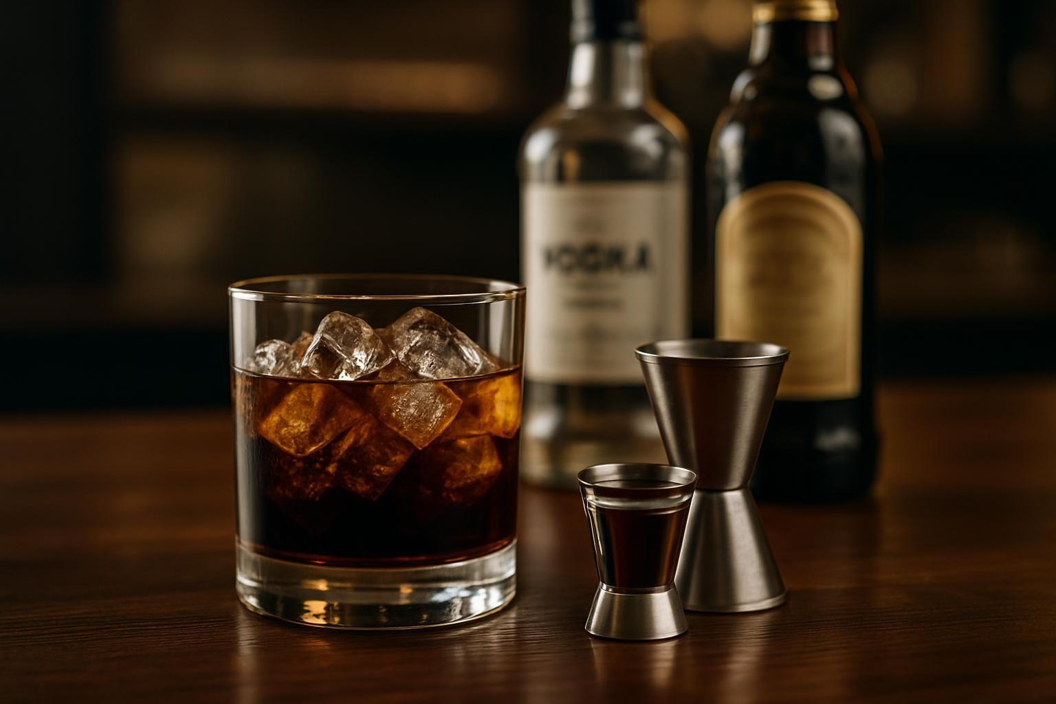 découvrez comment préparer un black russian parfait avec les bonnes proportions de vodka et de liqueur de café. recette facile et conseils pour un cocktail réussi.