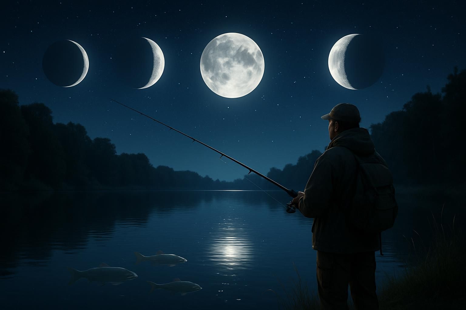 découvrez le calendrier lunaire du pêcheur, ses phases et leur influence sur les meilleures périodes pour pêcher efficacement.