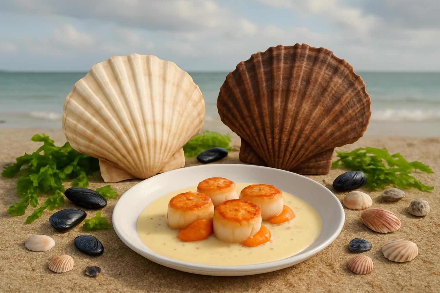 découvrez les différences entre la coquille saint-jacques normande et bretonne, et apprenez à préparer une délicieuse recette pour savourer ce trésor de la mer.