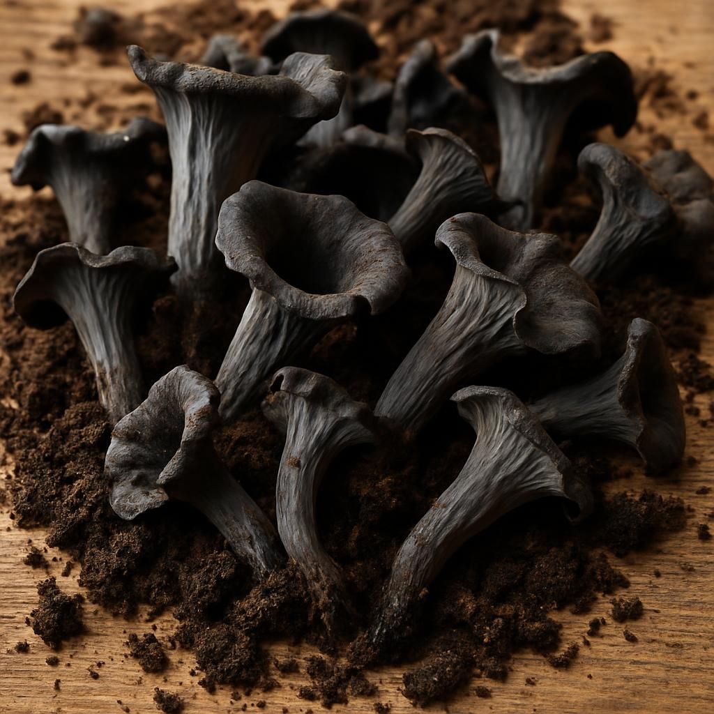 apprenez à bien nettoyer et cuire les trompettes de la mort pour savourer ce champignon délicieux en toute sécurité.