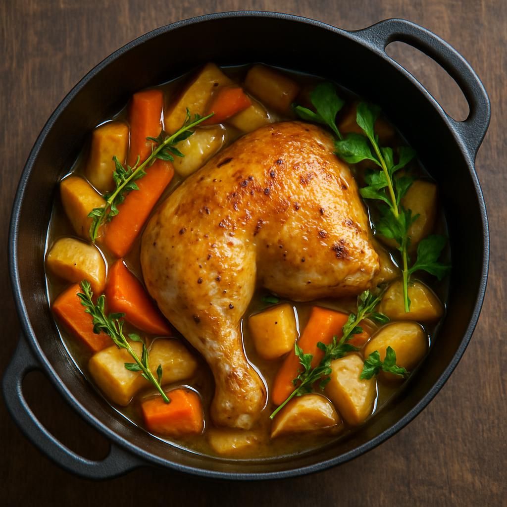 découvrez comment cuisiner la cuisse de poulet en cocotte avec nos conseils pratiques et astuces pour une cuisson parfaite, tendre et savoureuse.