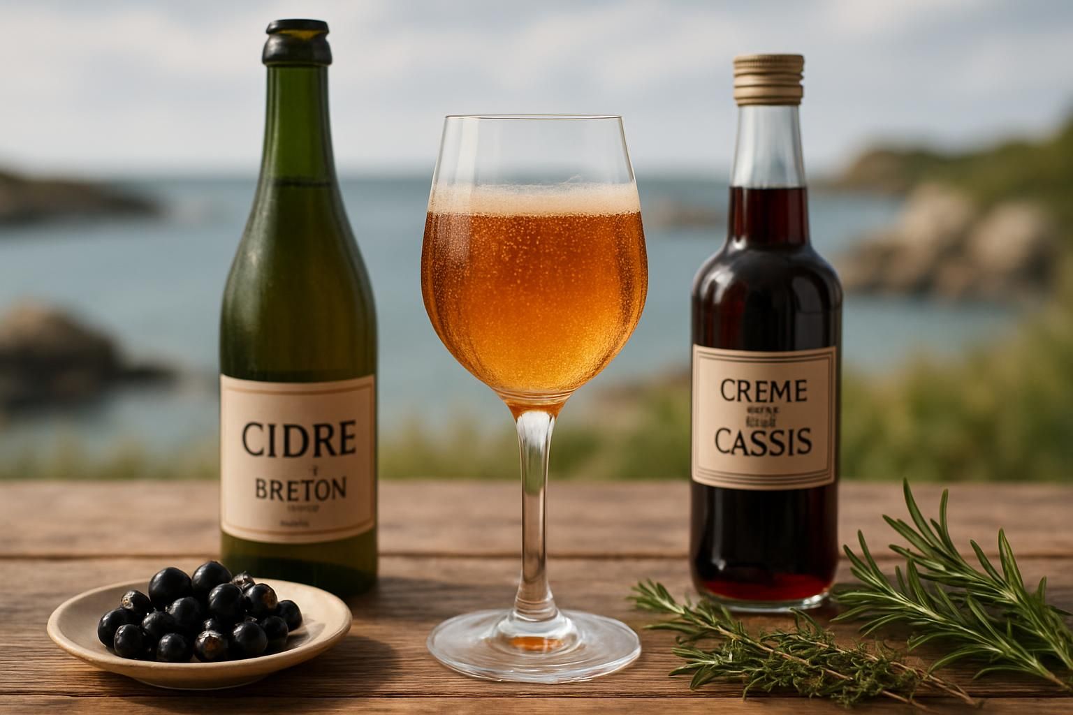 découvrez la recette du kir breton, un apéritif traditionnel à base de cidre et de crème de cassis. ingrédients simples et préparation facile pour un goût authentique de bretagne.