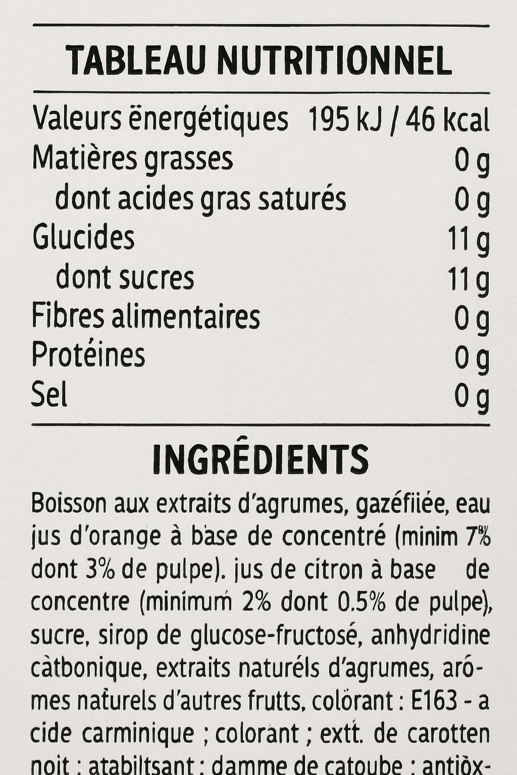 découvrez la composition unique et les particularités de l'orangina rouge, une boisson pétillante aux saveurs fruitées et originales.