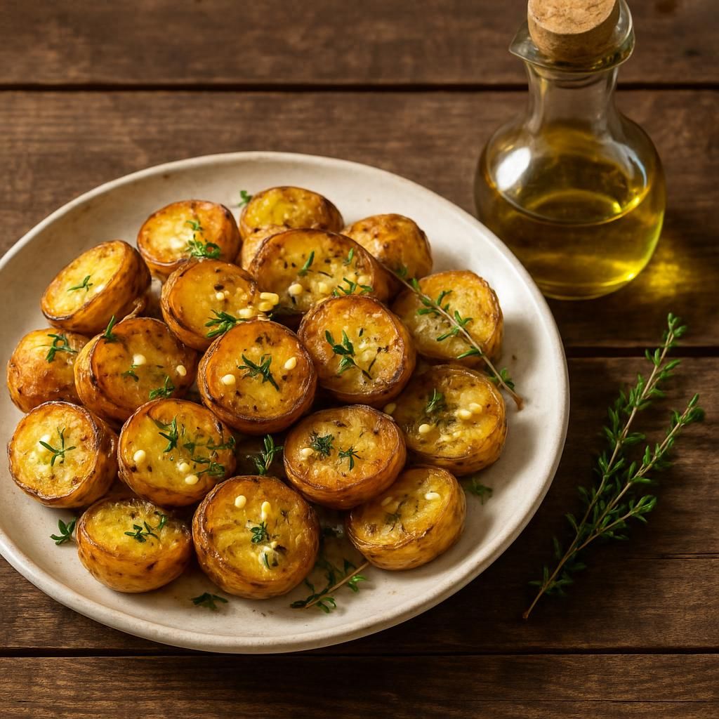 découvrez comment préparer et cuire des pommes de terre au four avec de l'huile d'olive pour un plat savoureux et croustillant à souhait.