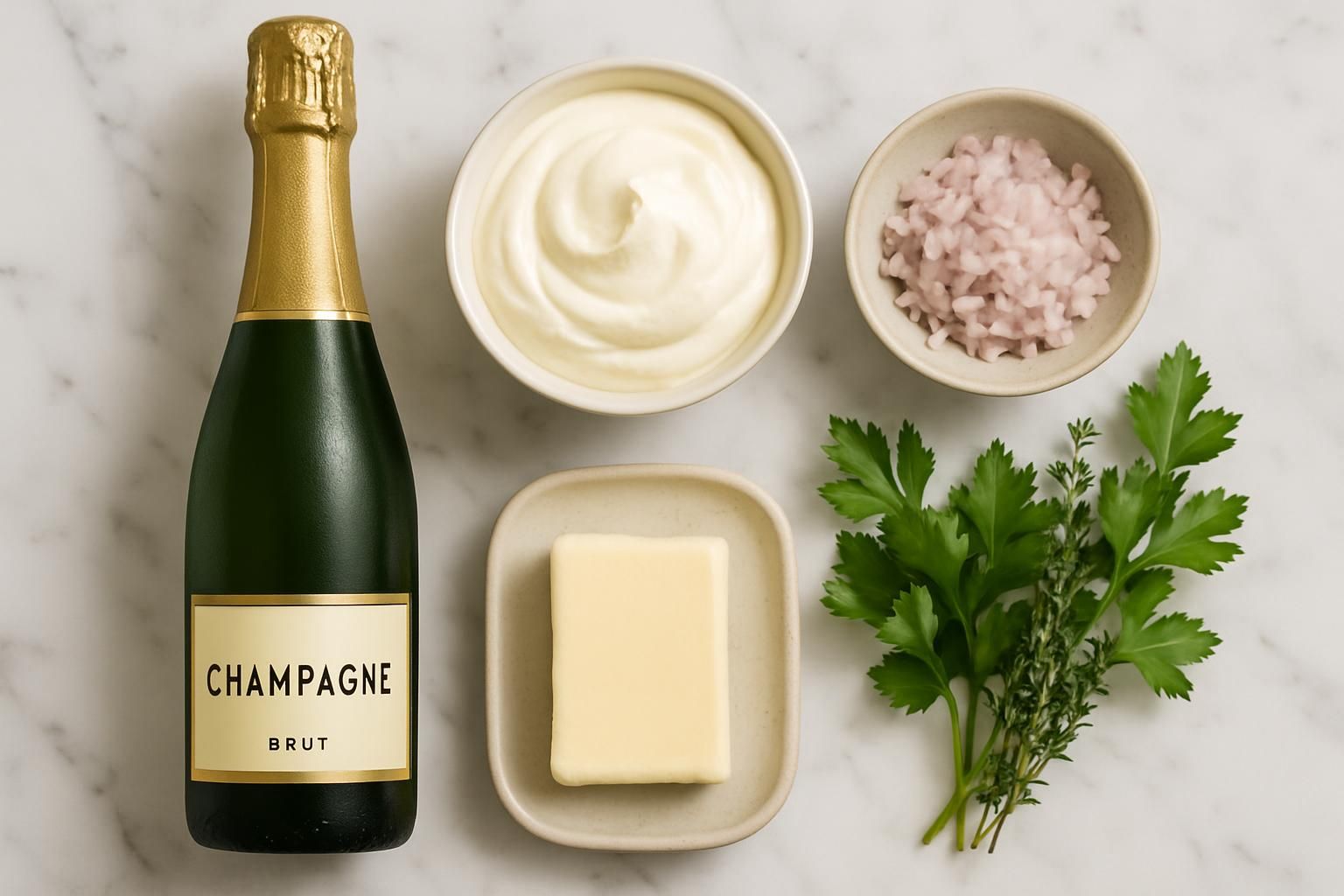 découvrez comment préparer une délicieuse sauce champagne et les accords mets-vins parfaits pour sublimer vos repas.