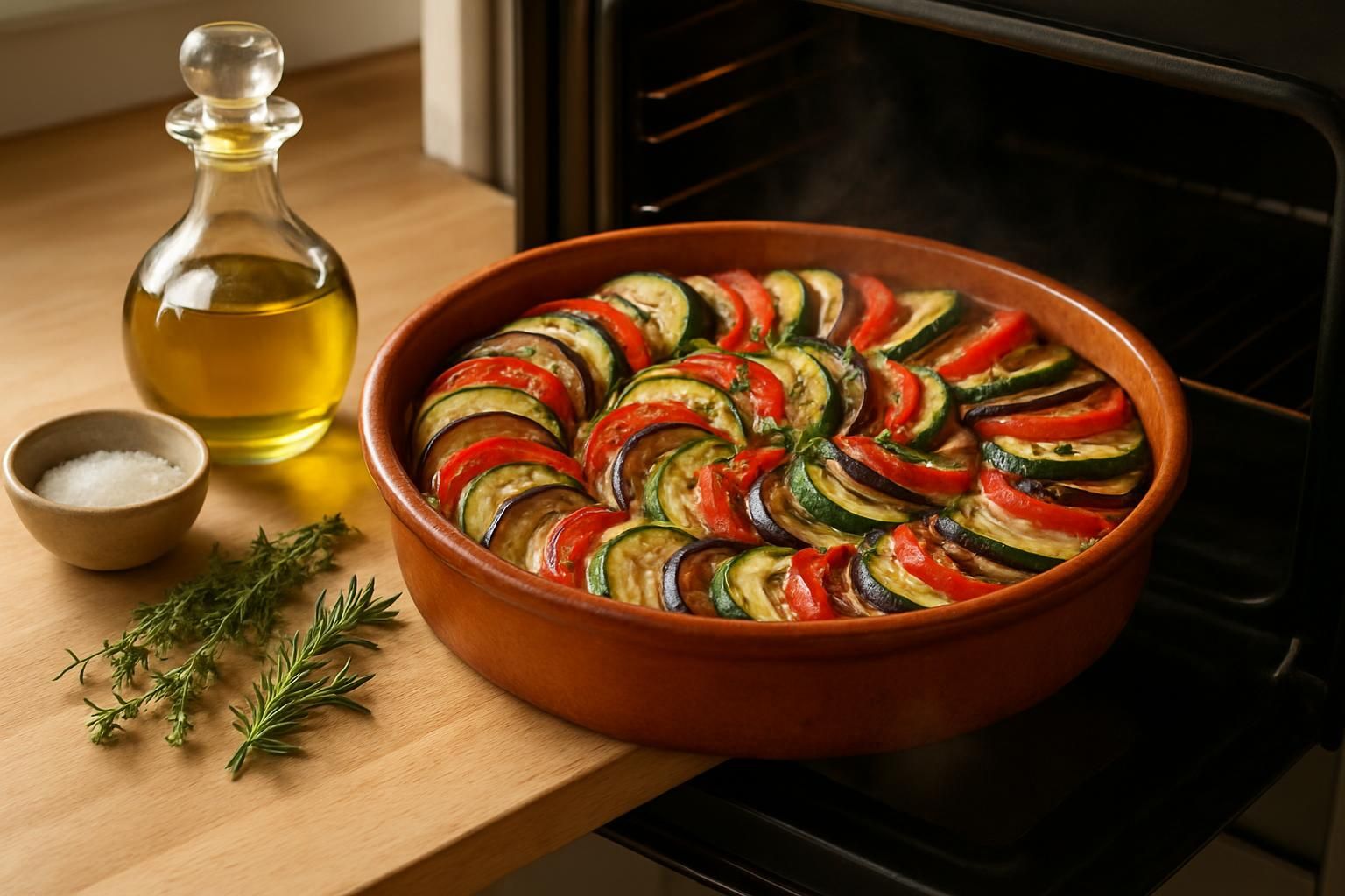 découvrez comment préparer et cuisiner un tian de légumes à l'italienne, un plat sain et savoureux aux légumes du soleil, parfait pour toutes les occasions.