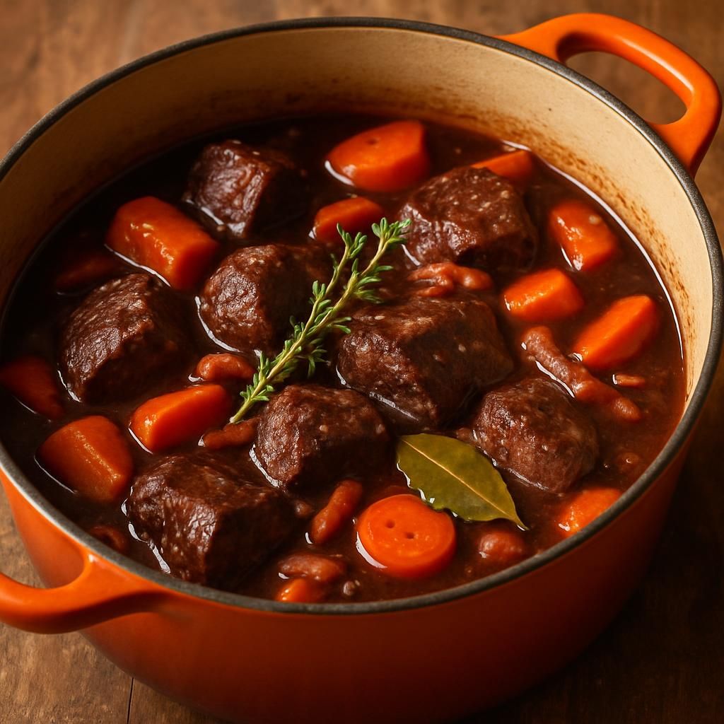 découvrez notre recette simple et savoureuse du coufidou de boeuf, avec des conseils de cuisson pour un plat tendre et parfumé.