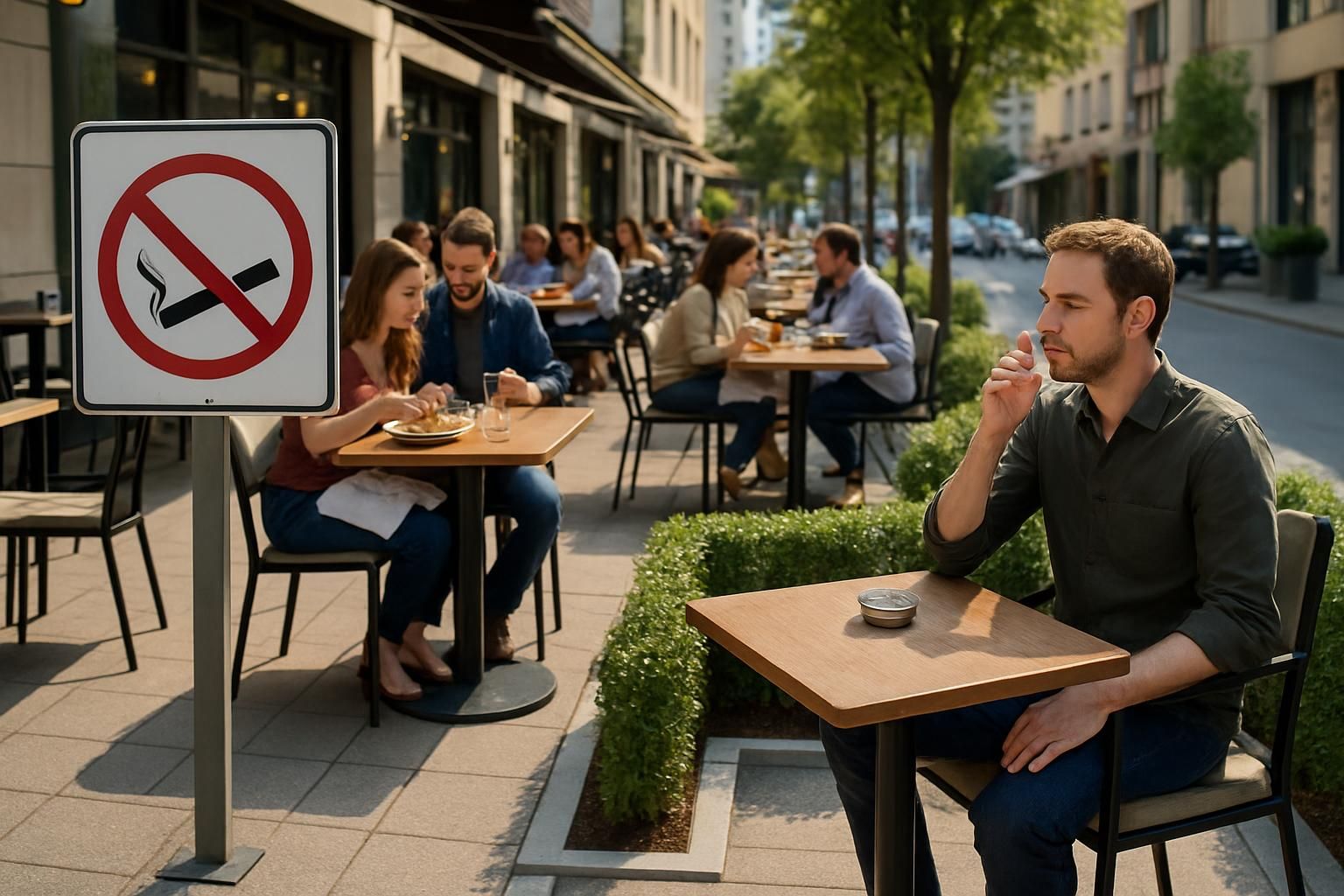 découvrez la réglementation sur le fait de fumer en terrasse de restaurant, ainsi que les exceptions éventuelles à la loi pour profiter de votre pause en toute légalité.