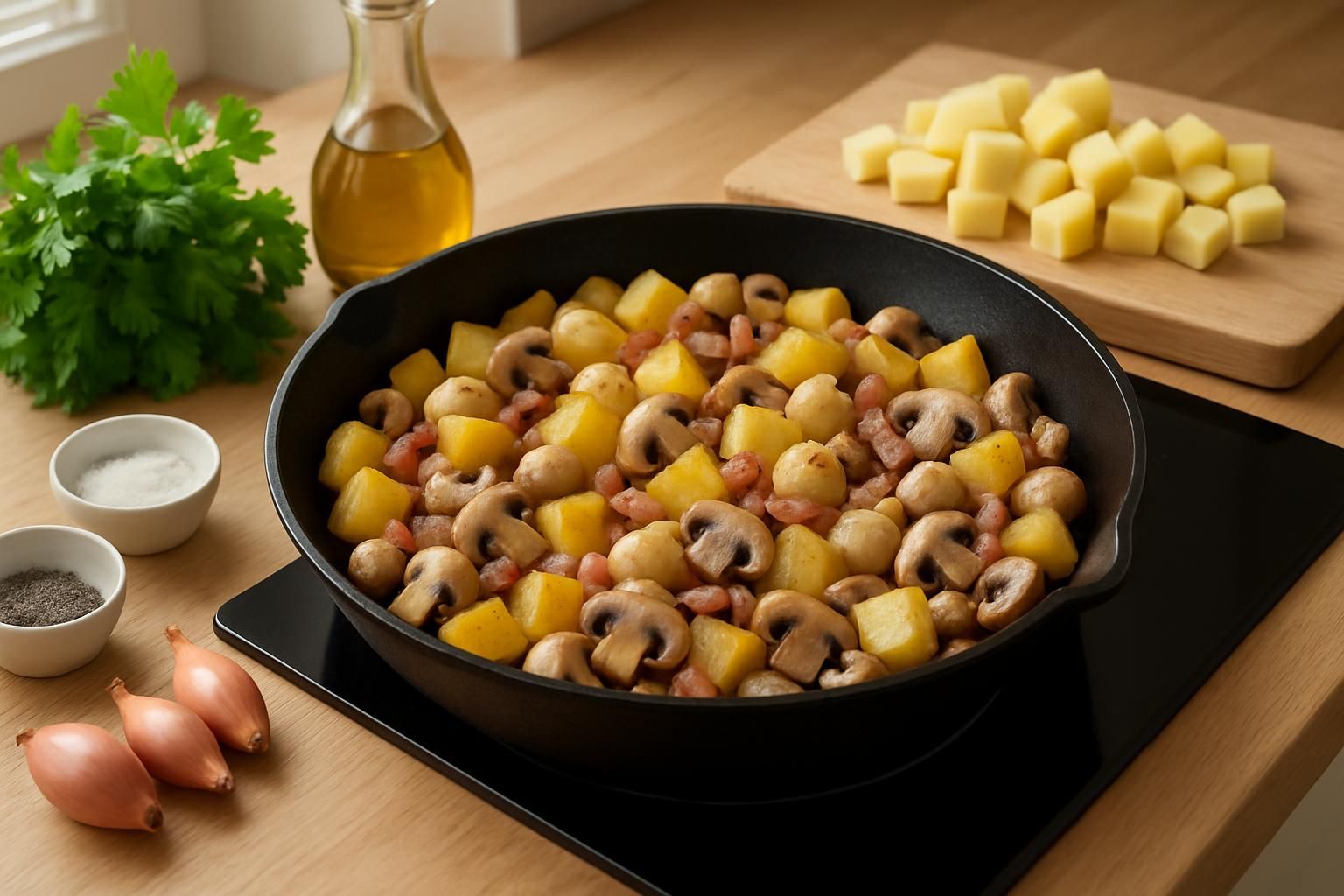 découvrez la recette authentique de la poêlée parisienne, avec la liste des ingrédients et les étapes simples pour préparer ce plat savoureux chez vous.