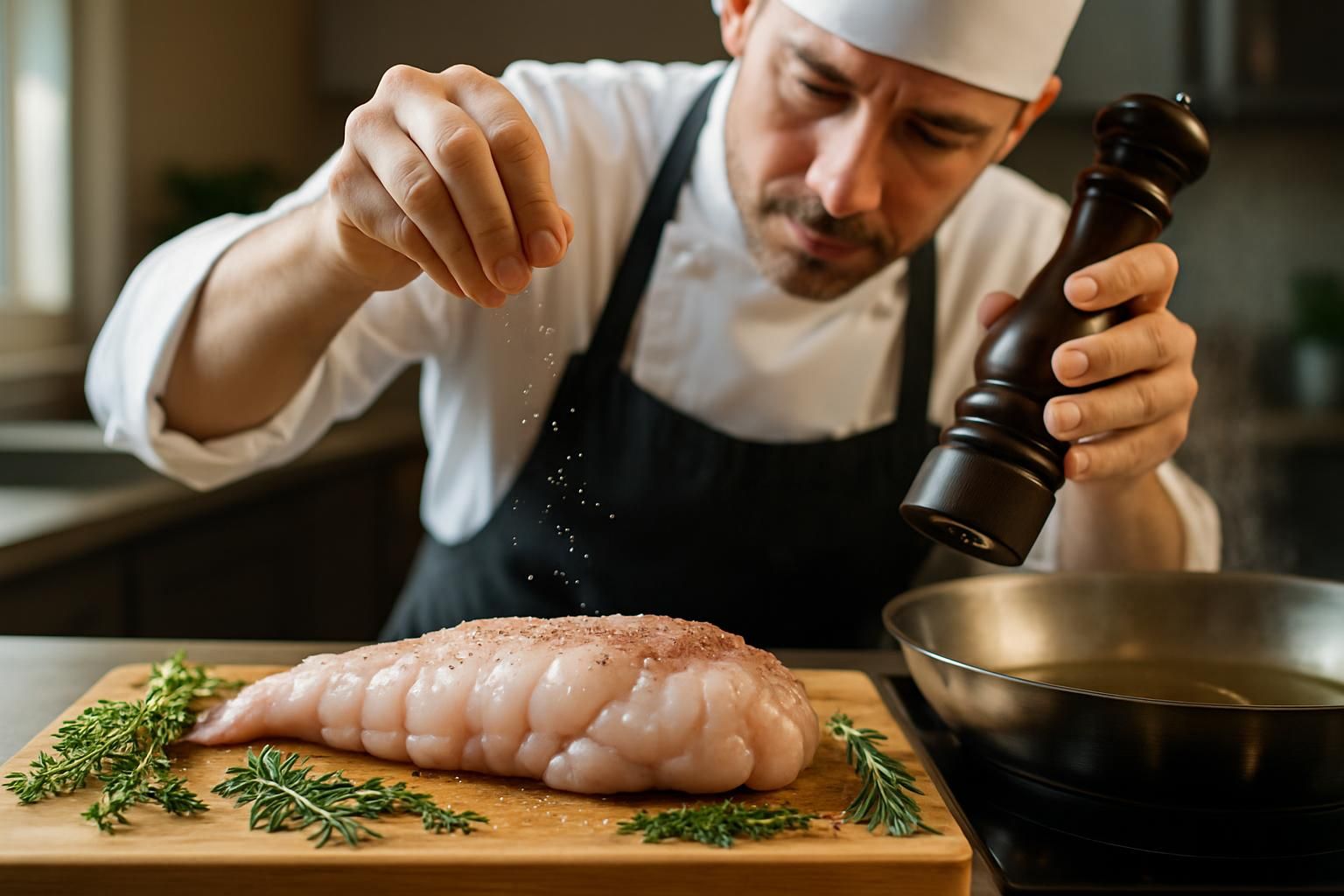 découvrez une recette gastronomique de queue de lotte avec des conseils détaillés pour sa préparation et sa cuisson, afin de sublimer ce poisson délicat.