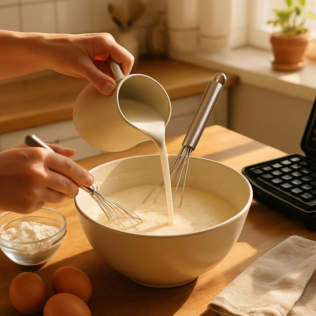 découvrez la recette colorée des gaufres arc en ciel aux framboises et basilic, avec un guide complet pour la préparation et le montage parfaits.