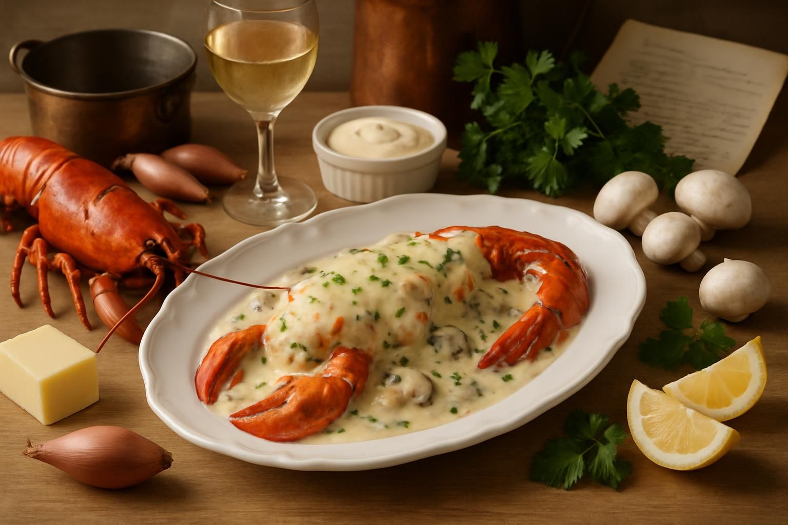 découvrez notre recette de homard à la parisienne avec une méthode simple et une sauce savoureuse pour un plat élégant et raffiné.