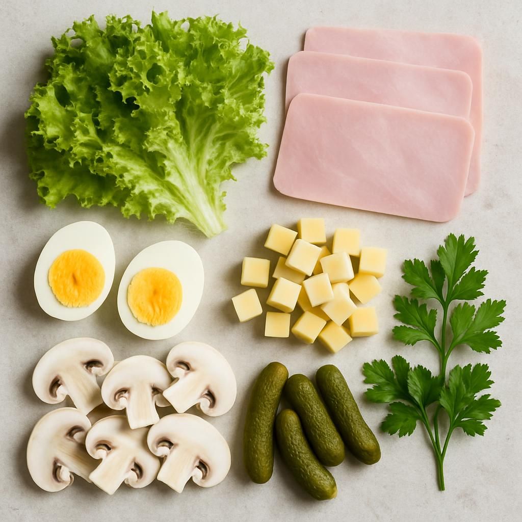 découvrez la recette authentique de la salade parisienne avec ses ingrédients frais et sa préparation simple pour un repas délicieux et équilibré.