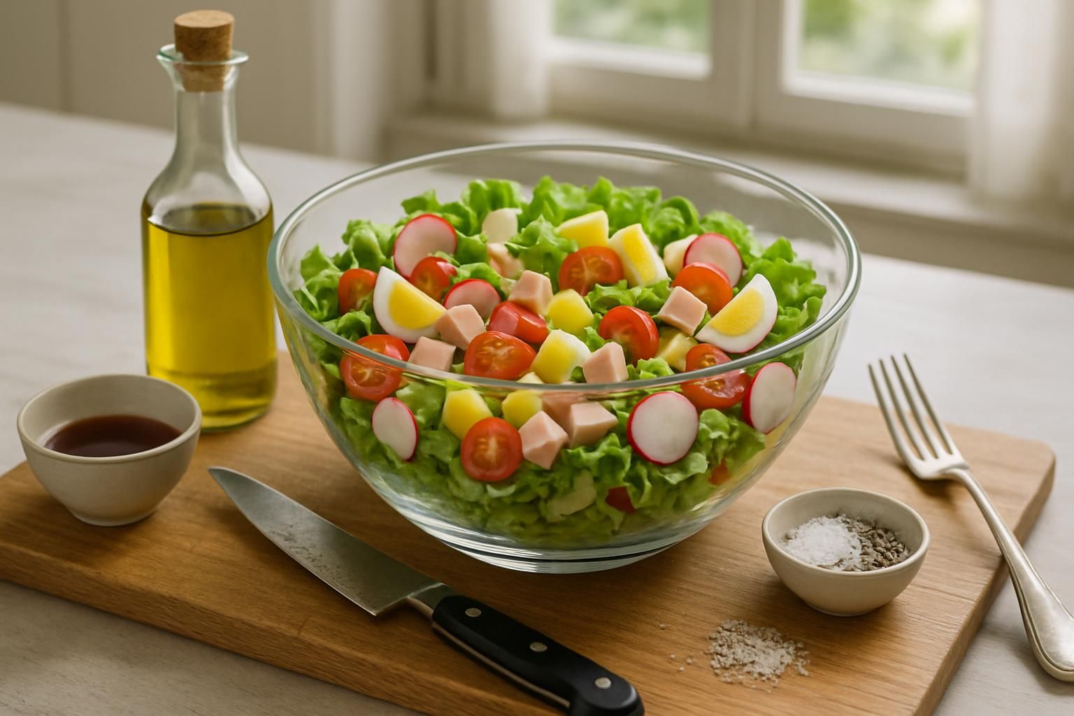 découvrez la recette classique de la salade parisienne avec ses ingrédients frais et sa préparation simple pour un plat léger et savoureux.