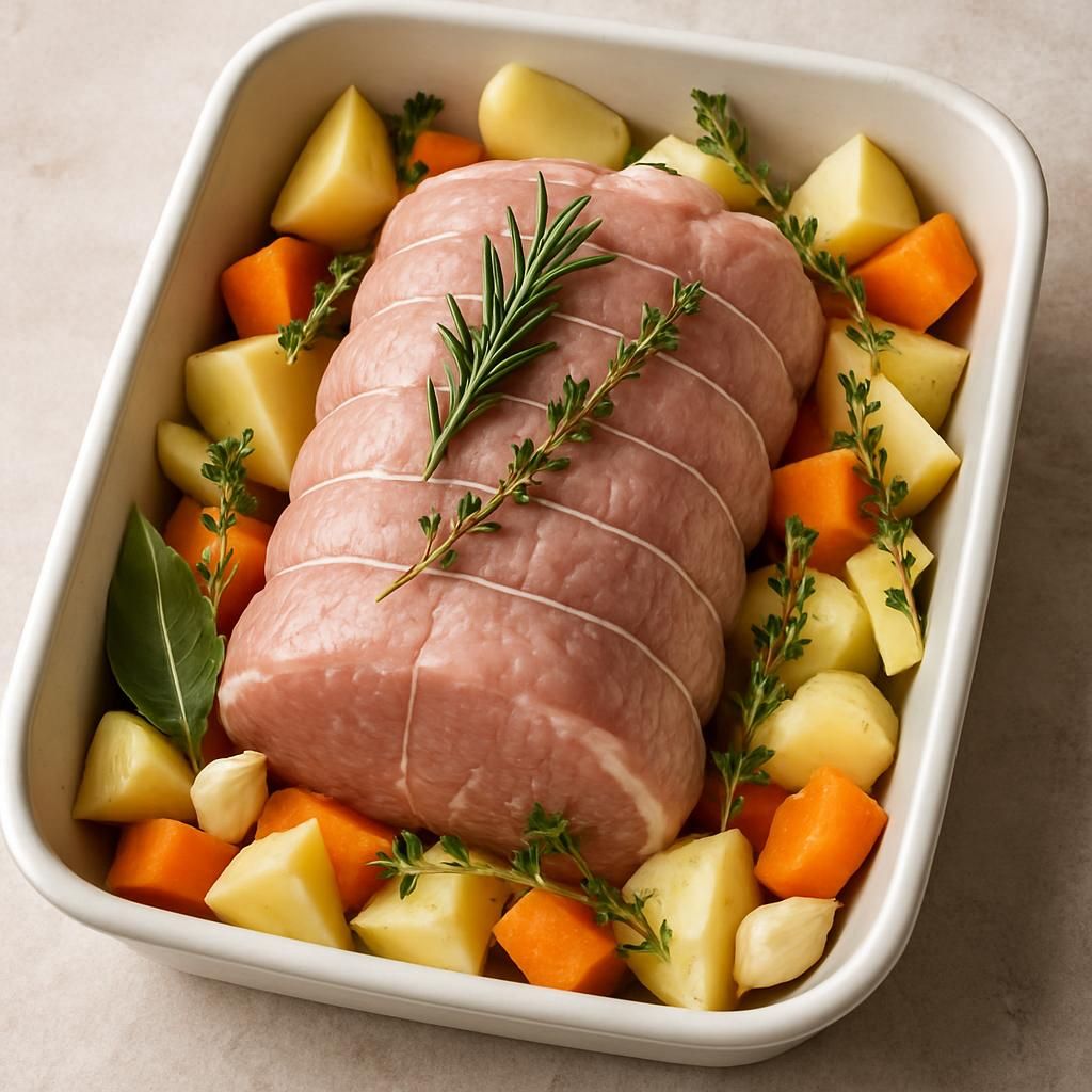 dÃ©couvrez la durÃ©e et la tempÃ©rature idÃ©ales pour cuire un rÃ´ti de porc saumurÃ© au four, garantissant une viande tendre et savoureuse Ã  chaque fois.