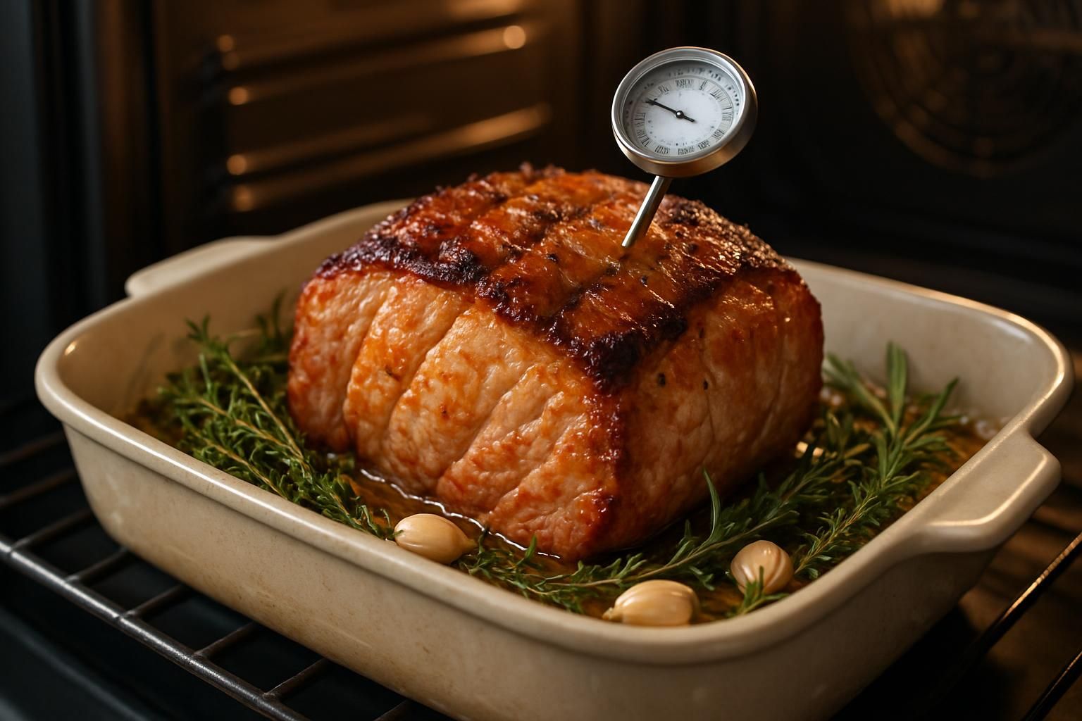 découvrez la durée et la température idéales pour cuire un rôti de porc saumuré au four, afin d'obtenir une viande tendre et savoureuse à chaque fois.