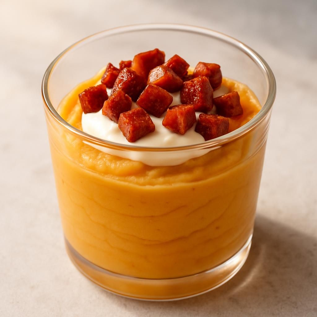 découvrez notre recette simple et savoureuse de verrine patate douce chorizo, parfaite pour un apéritif original et coloré. suivez nos conseils de présentation pour régaler vos invités.