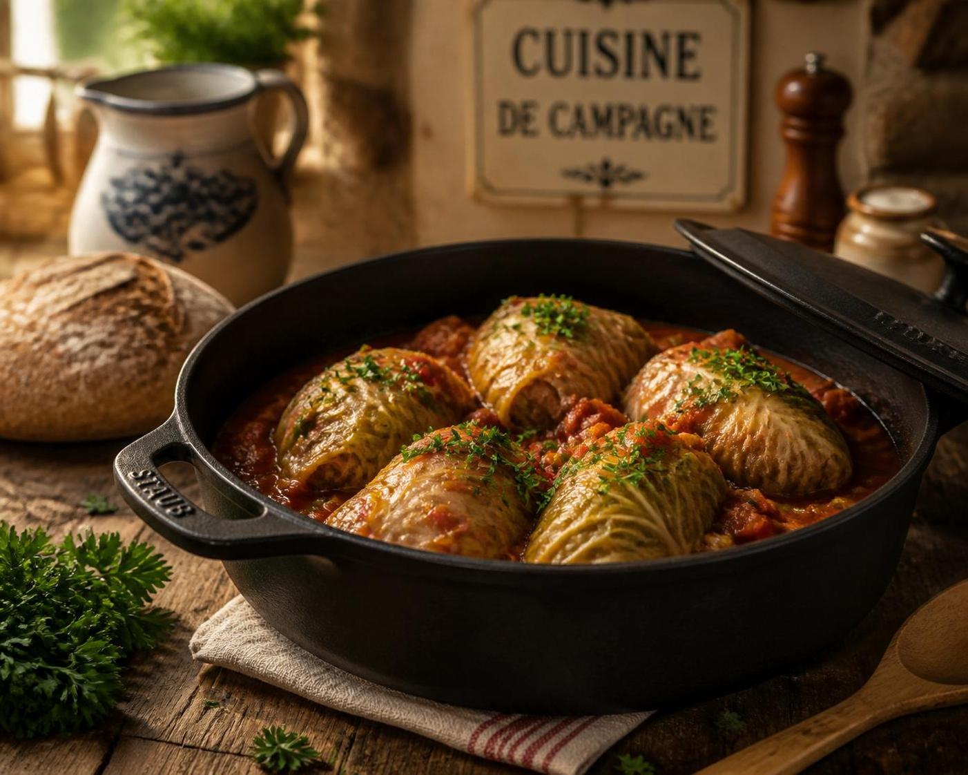 découvrez la recette traditionnelle du chou farci de grand-mère, un plat savoureux et authentique à préparer facilement pour un repas chaleureux en famille.