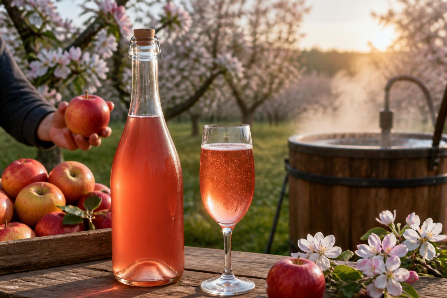 découvrez ce qu'est le cidre rose, son origine, sa définition précise et les étapes de sa fabrication traditionnelle.