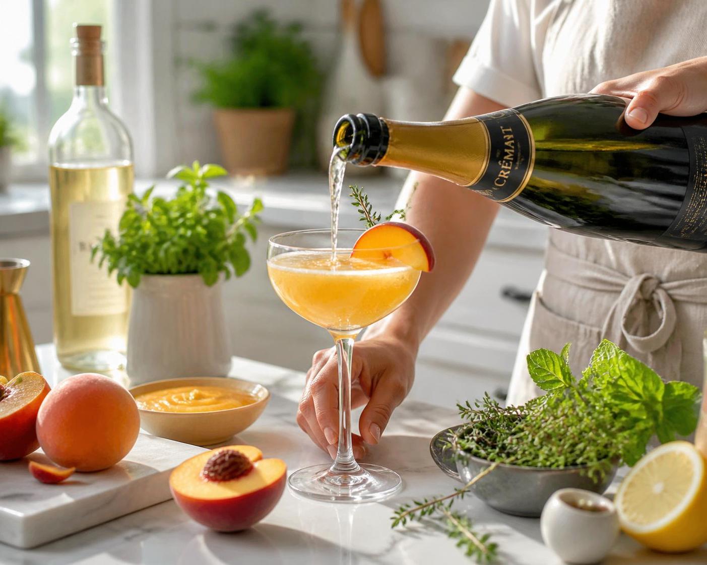 découvrez nos recettes faciles et équilibrées de cocktails au vin blanc, avec les proportions idéales pour des boissons rafraîchissantes et savoureuses.