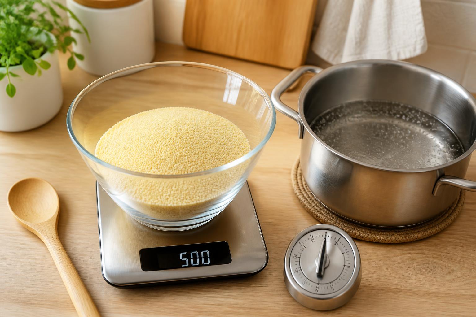 découvrez la quantité idéale d'eau pour 500g de semoule et obtenez une cuisson parfaite grâce à nos conseils précis et faciles à suivre.