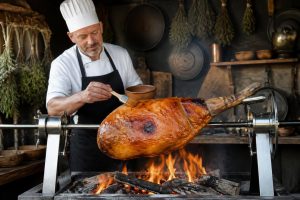 découvrez les techniques essentielles pour réussir la préparation et la cuisson du jambon à la broche, pour un repas savoureux et convivial.