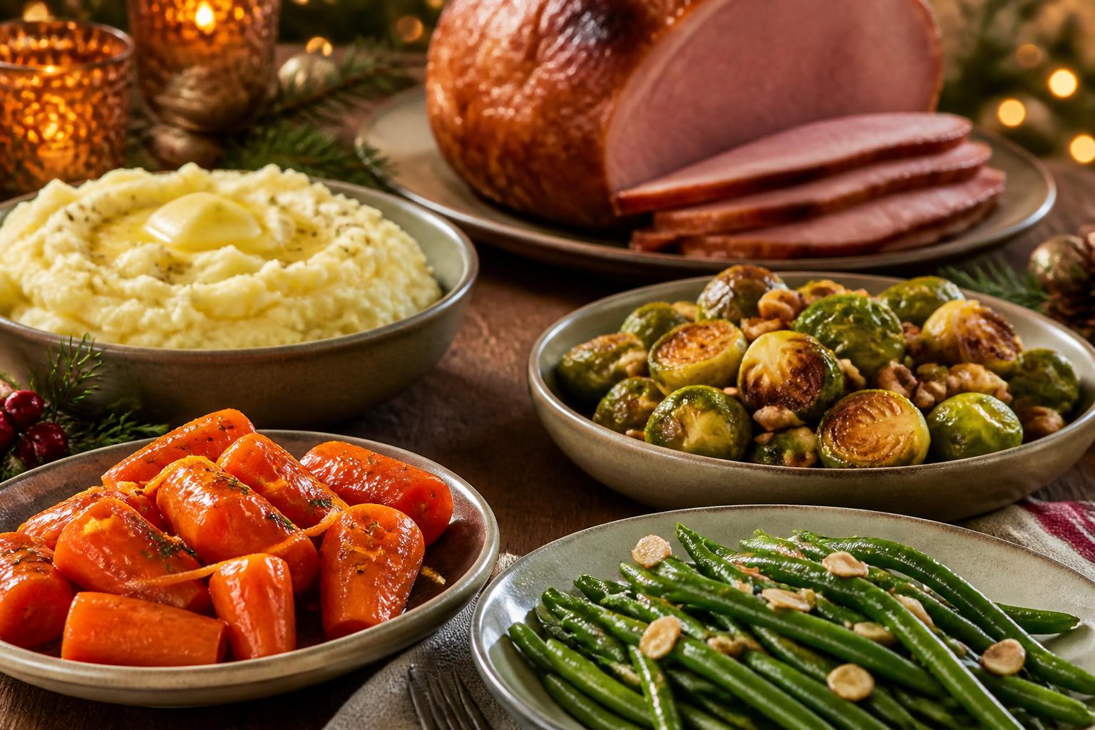 découvrez des idées et recettes de légumes pour accompagner parfaitement votre jambon de noël, et ravissez vos convives avec des saveurs gourmandes et festives.