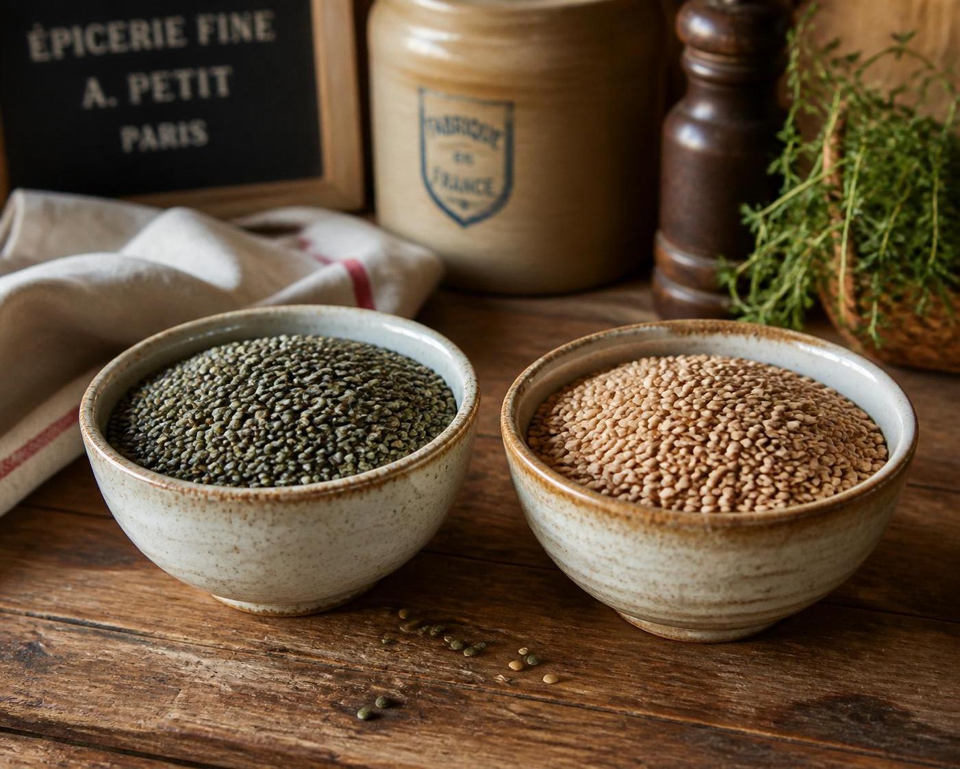découvrez les différences entre la lentille verte et la lentille blonde, leurs caractéristiques spécifiques et leurs usages culinaires pour sublimer vos recettes.