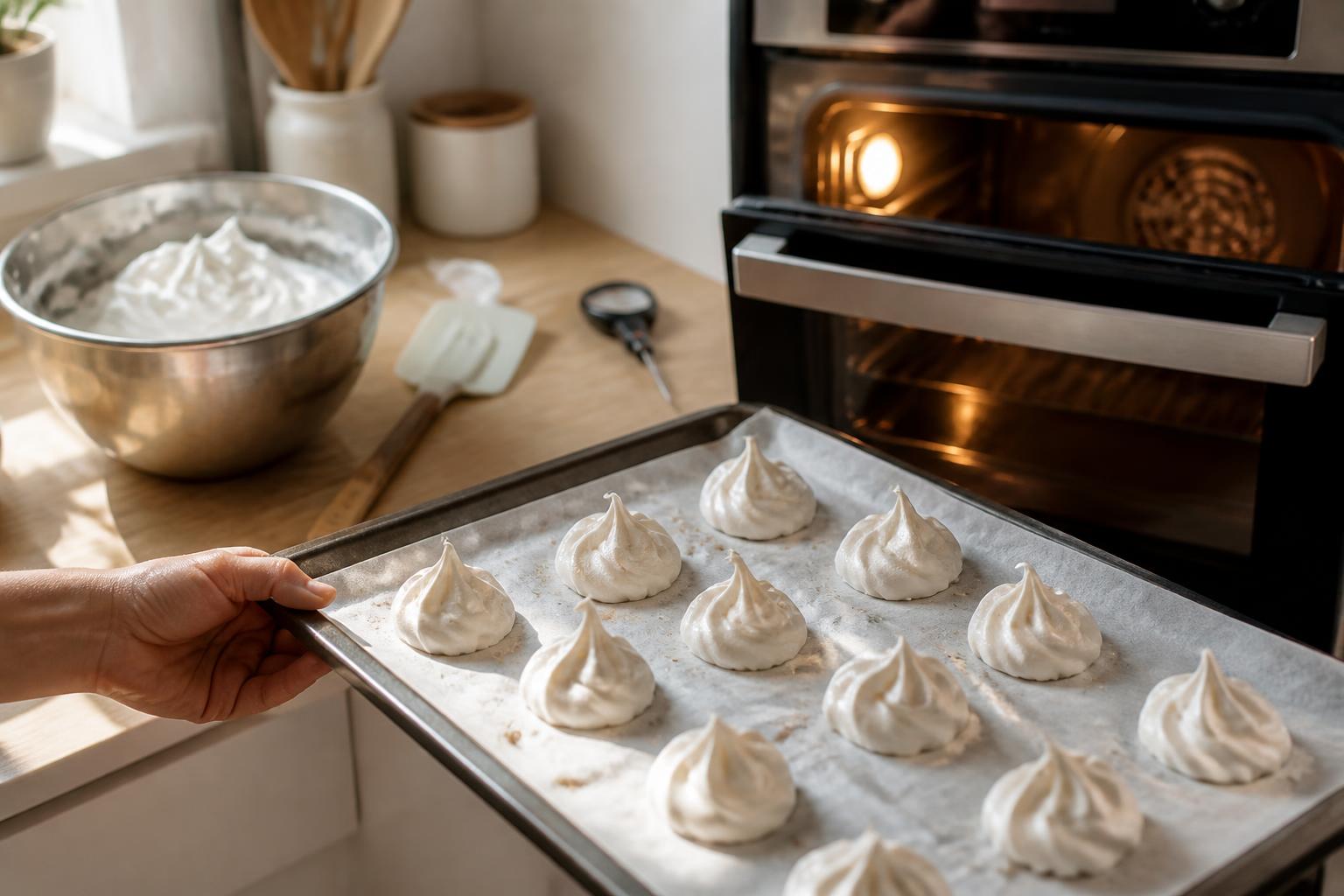 découvrez comment recuire des meringues collantes grâce à nos astuces et méthodes simples pour obtenir des meringues croustillantes et parfaites.