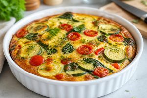 découvrez une recette facile de quiche aux légumes sans pâte, légère et savoureuse, avec des conseils de cuisson pour un résultat parfait.