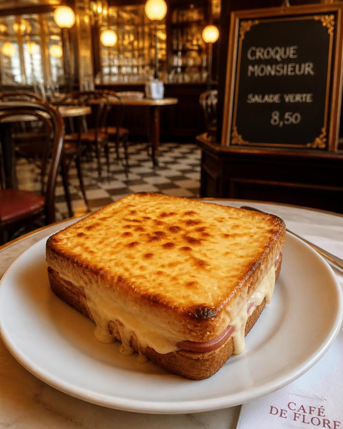 découvrez notre recette authentique du croque monsieur parisien, avec la liste des ingrédients essentiels et les étapes simples pour réussir ce classique de la cuisine française.