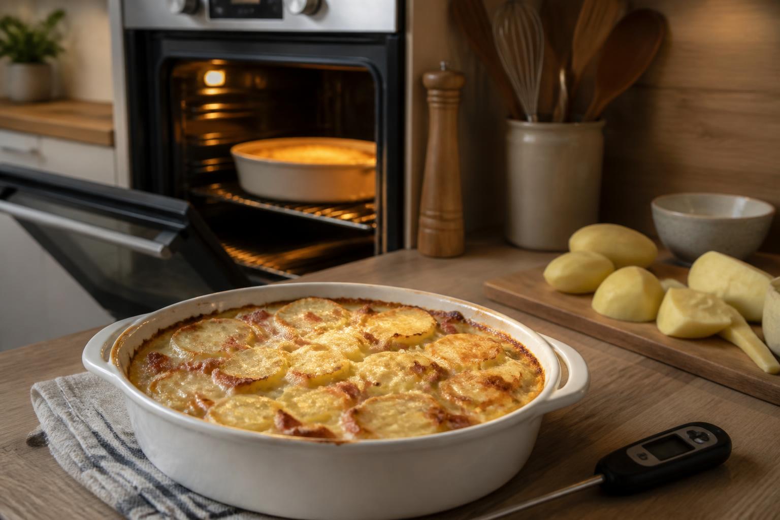 découvrez comment réchauffer une tartiflette parfaitement avec notre guide sur la méthode idéale et la température recommandée pour préserver son goût et sa texture.
