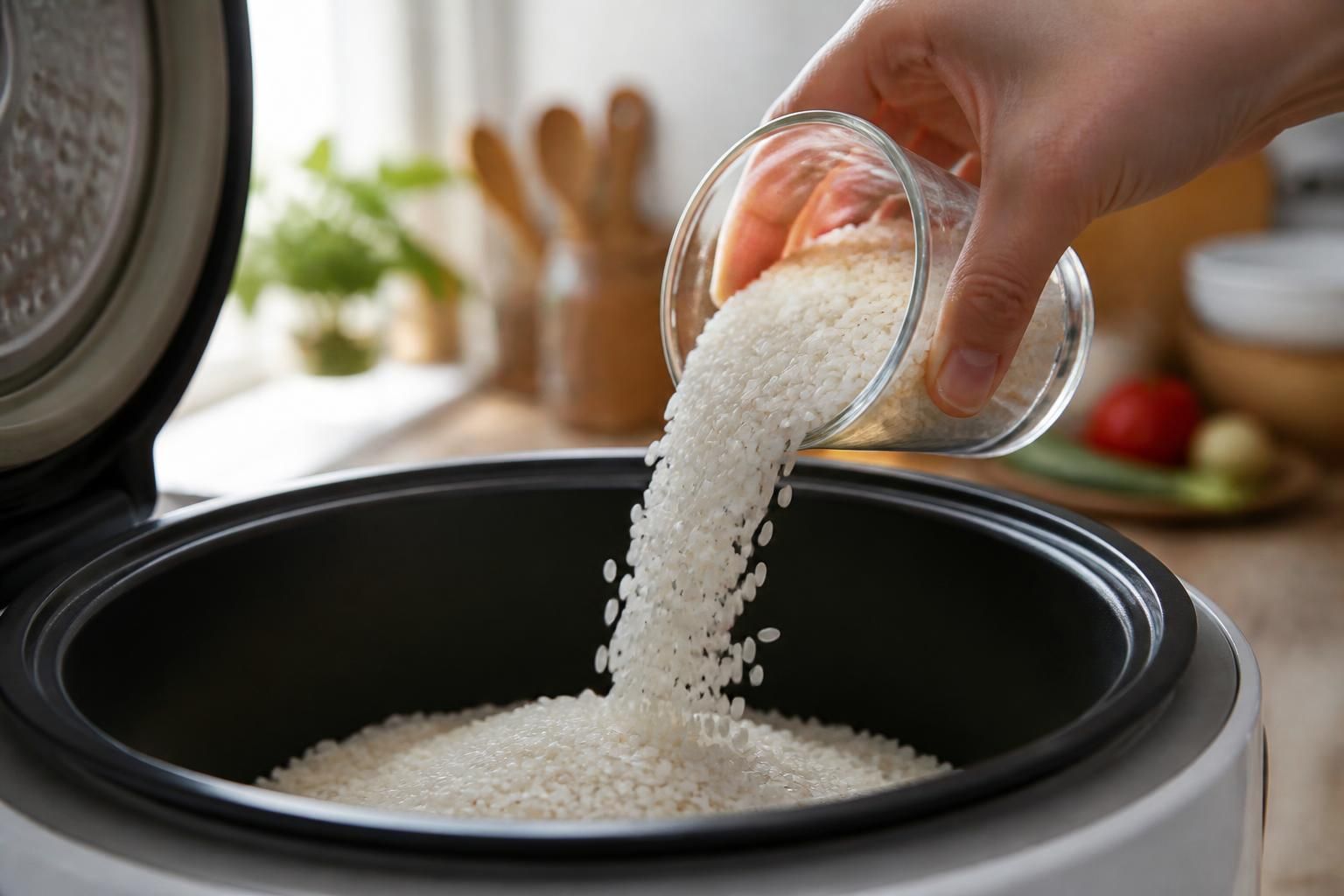 apprenez à bien doser le riz dans un cuiseur à riz avec un verre de 180 ml grâce à une méthode simple et efficace pour réussir parfaitement votre cuisson à chaque fois.