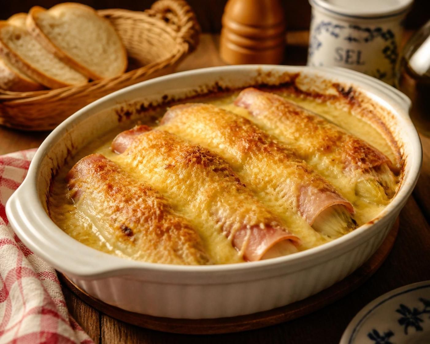 découvrez la recette classique et gratinée des endives au jambon, un plat savoureux et réconfortant idéal pour toute la famille.