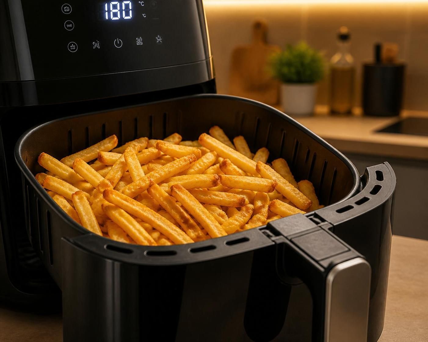découvrez comment préparer des frites croustillantes parfaites à l'air fryer en maîtrisant le temps et la température idéaux pour une cuisson saine et savoureuse.