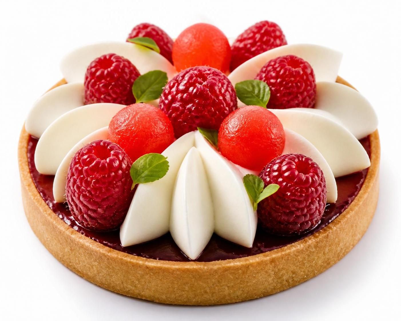 découvrez comment l'ajout de mascarpone à votre crème pâtissière transforme votre tarte aux framboises en un délice irrésistible qui fond délicieusement en bouche.