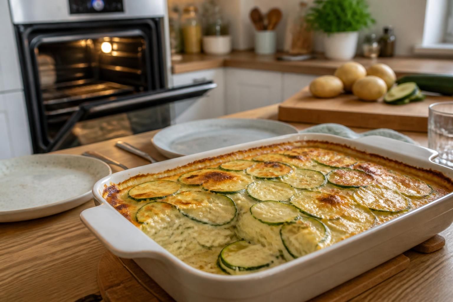 découvrez comment remplacer les pommes de terre par des courgettes dans un gratin dauphinois, et pourquoi le plat a été vide à deux reprises. une expérience culinaire à ne pas manquer !
