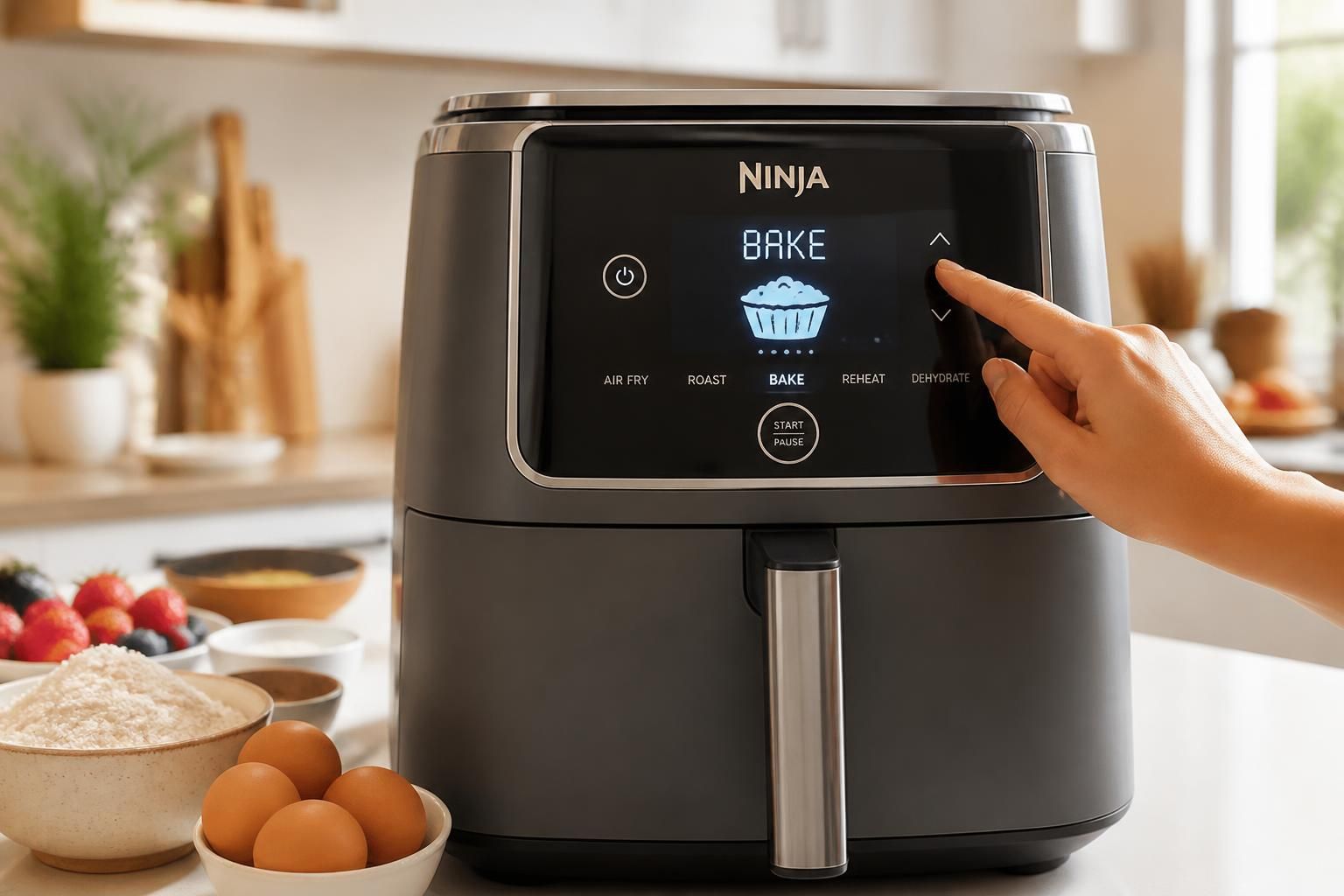 découvrez ce qu'est le mode bake de votre air fryer et apprenez comment l'activer facilement pour des cuissons parfaites et savoureuses.