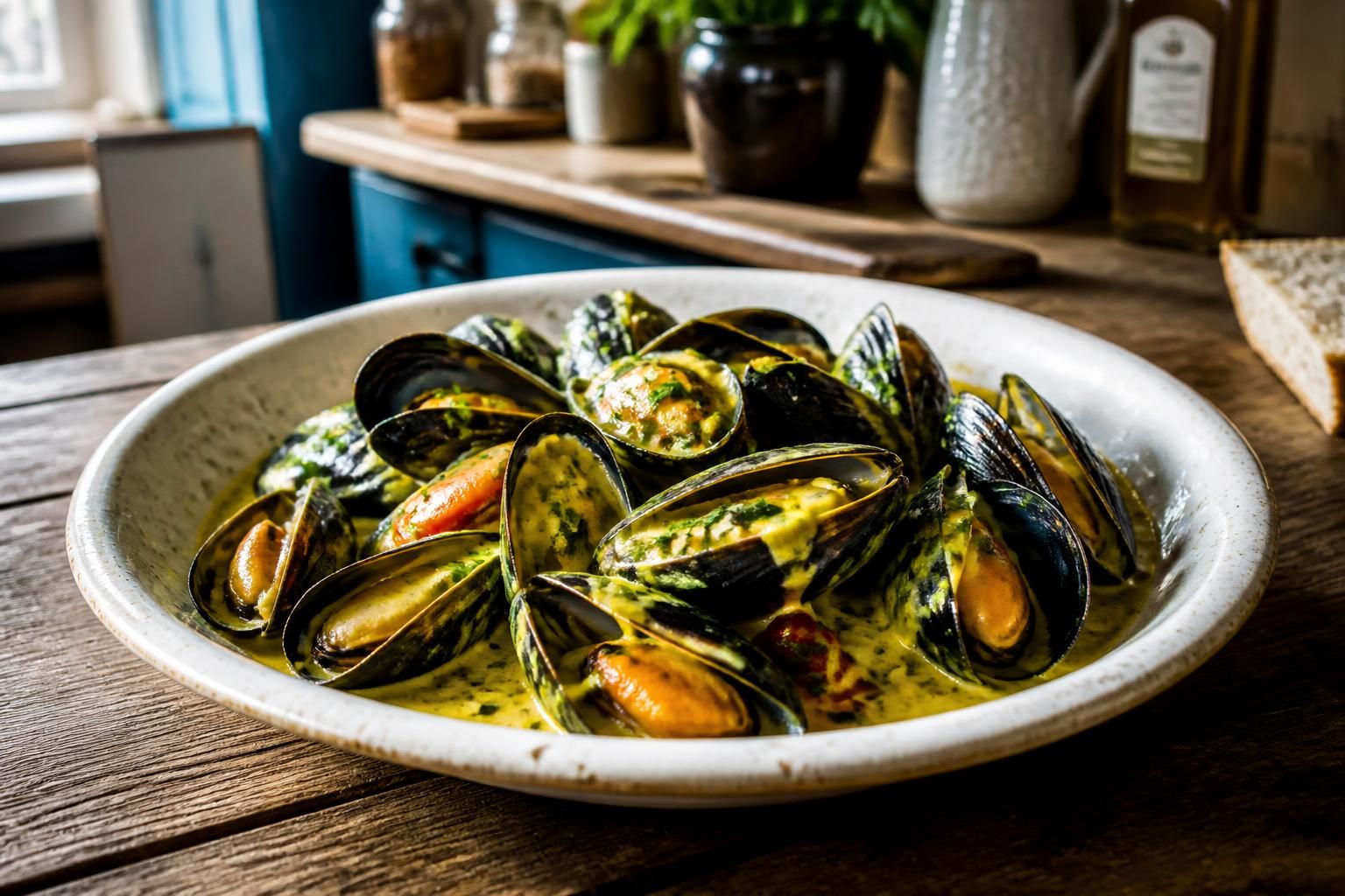 découvrez la mouclade fouraisine, une recette authentique et savoureuse de la cuisine française, idéale pour régaler vos papilles avec ses moules délicatement parfumées au curry et à la crème.