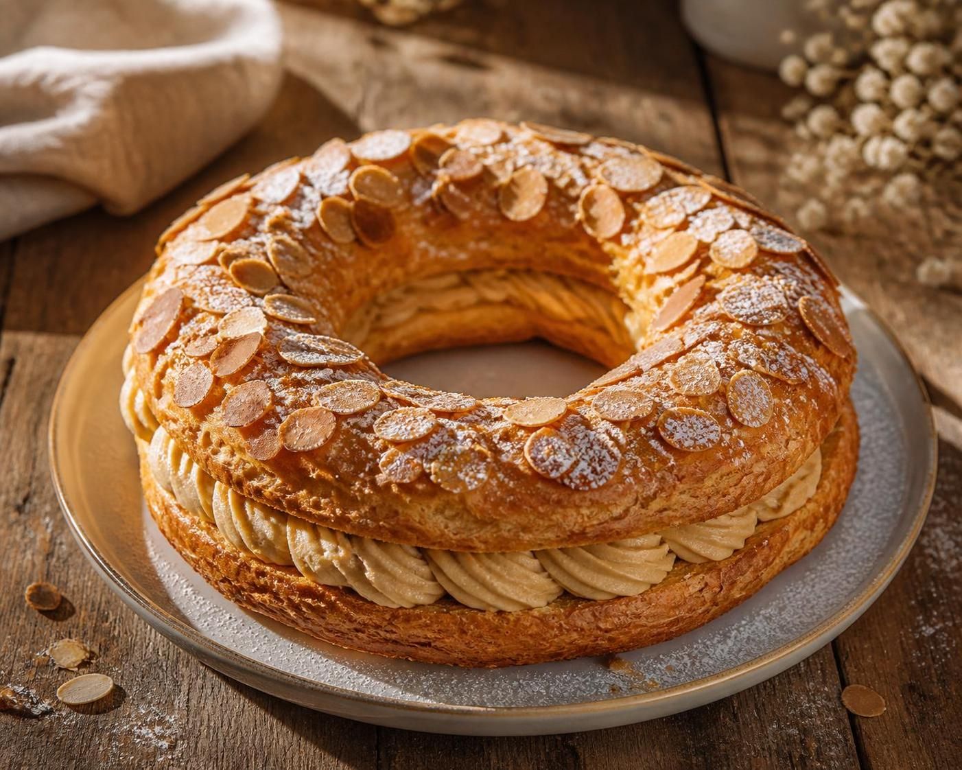 découvrez notre recette maison du paris-brest, avec une crème pralinée onctueuse et un chou craquant, pour un dessert gourmand et authentique.