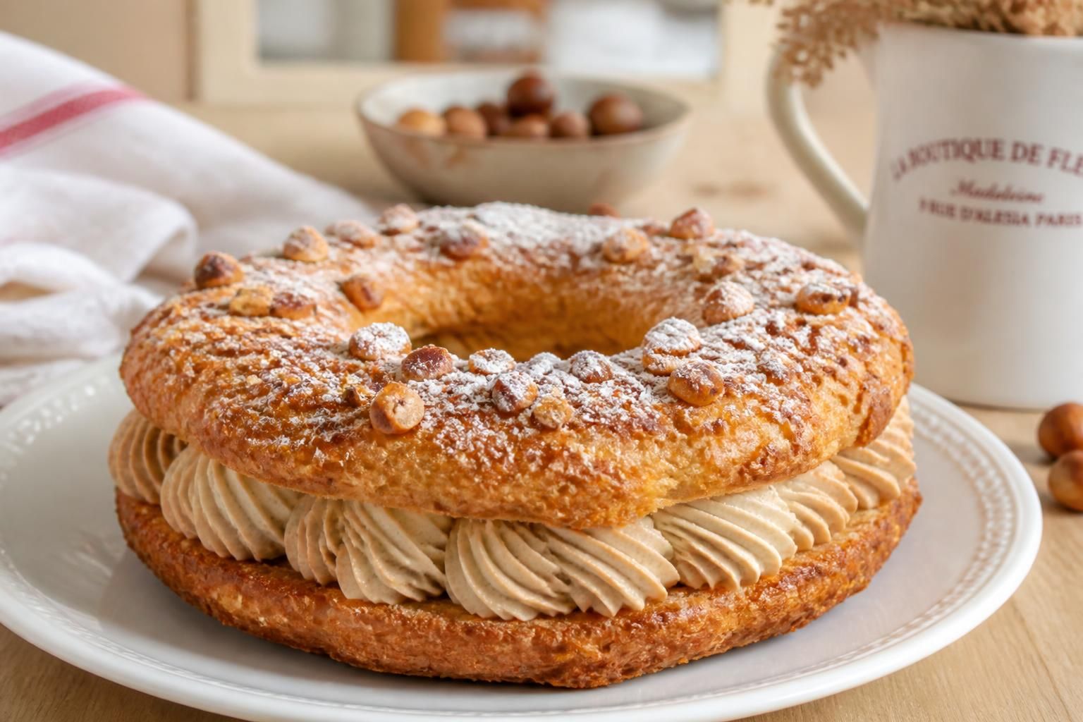 découvrez notre recette maison du paris-brest, une douceur pralinée et craquante, parfaite pour ravir vos papilles avec un dessert authentique et gourmand.