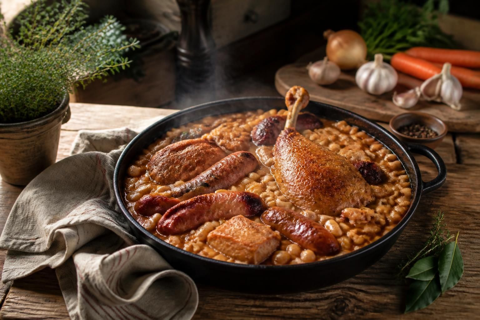 découvrez notre recette de cassoulet au cookeo, un mijoté traditionnel comme autrefois, facile et rapide à préparer pour un repas savoureux et authentique.