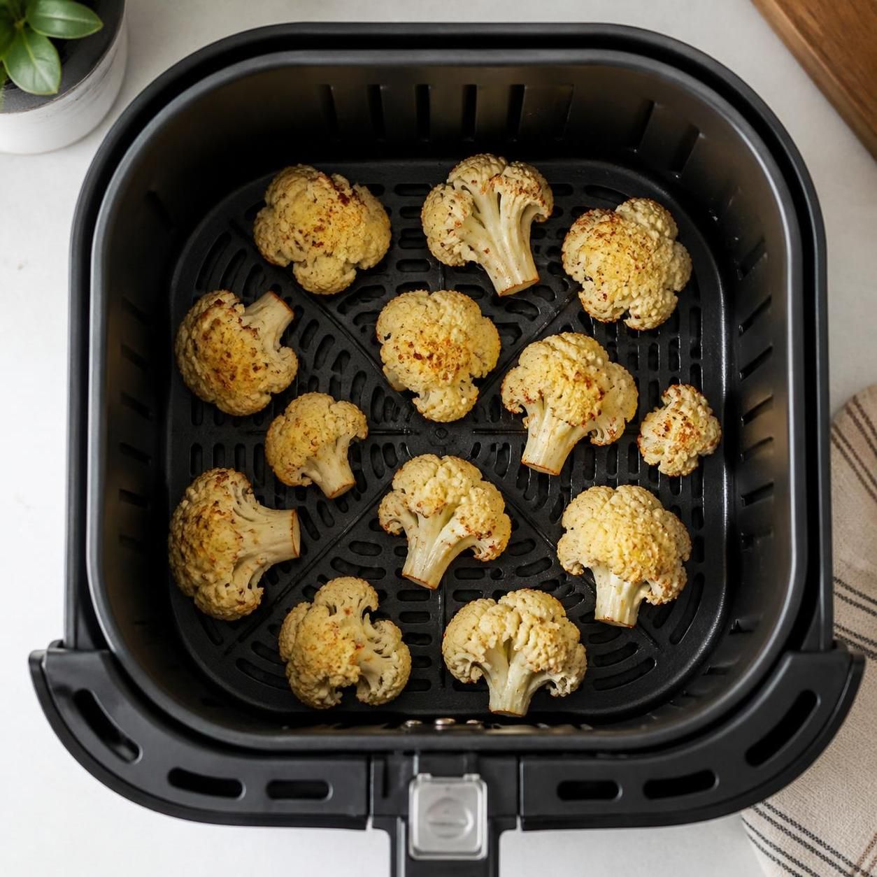 découvrez notre recette de chou-fleur croustillant à l'air fryer, savoureux comme une friture traditionnelle mais sans huile pour un plat léger et gourmand.