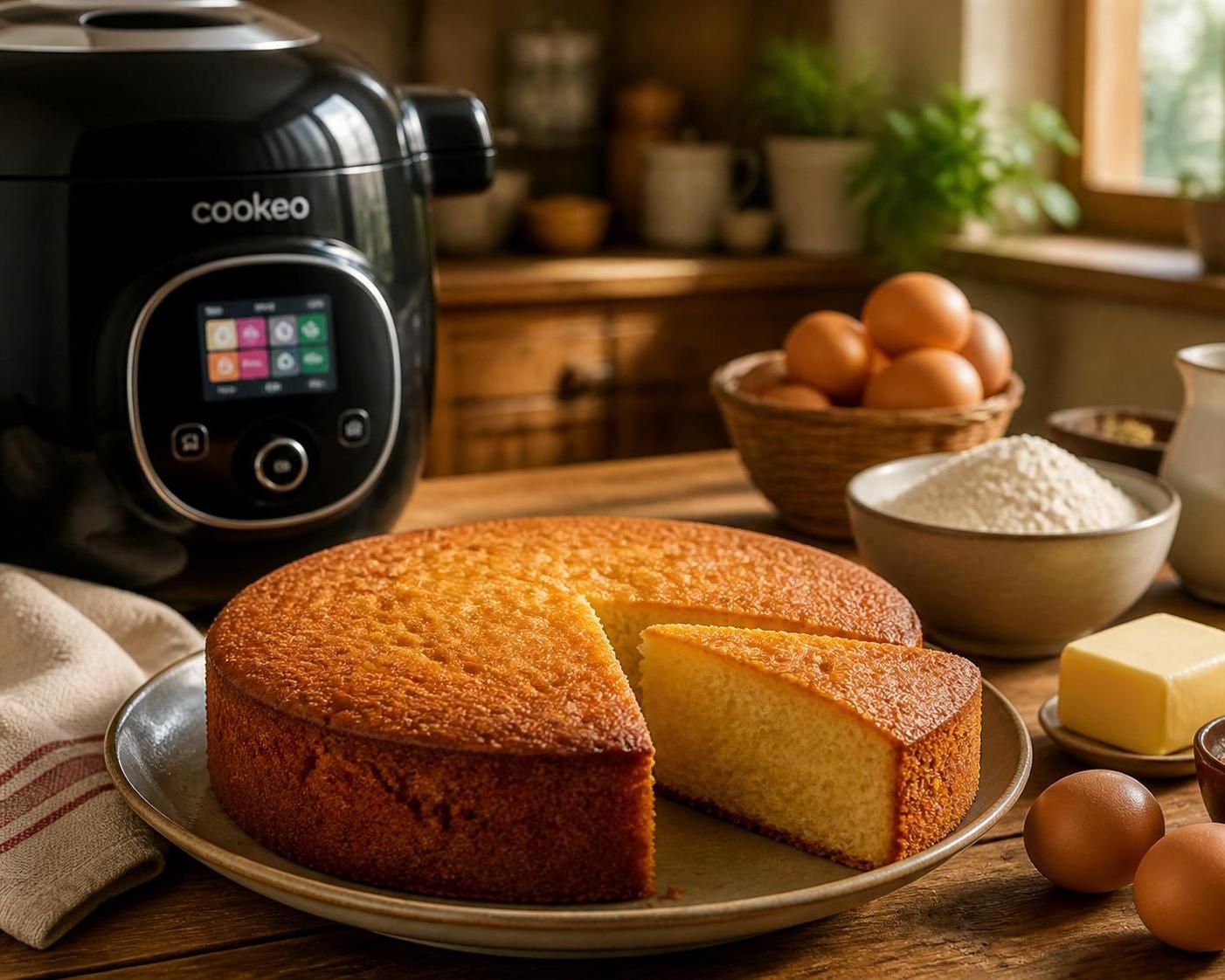 découvrez une recette de gâteau moelleux et facile à réaliser au cookeo, parfaite pour régaler toute la famille en un rien de temps.