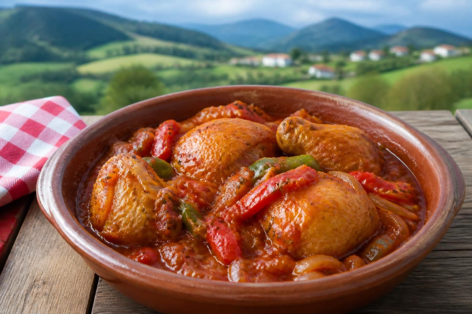 découvrez la recette facile du poulet basquaise au cookeo, un plat traditionnel du pays basque à préparer rapidement et savoureusement.