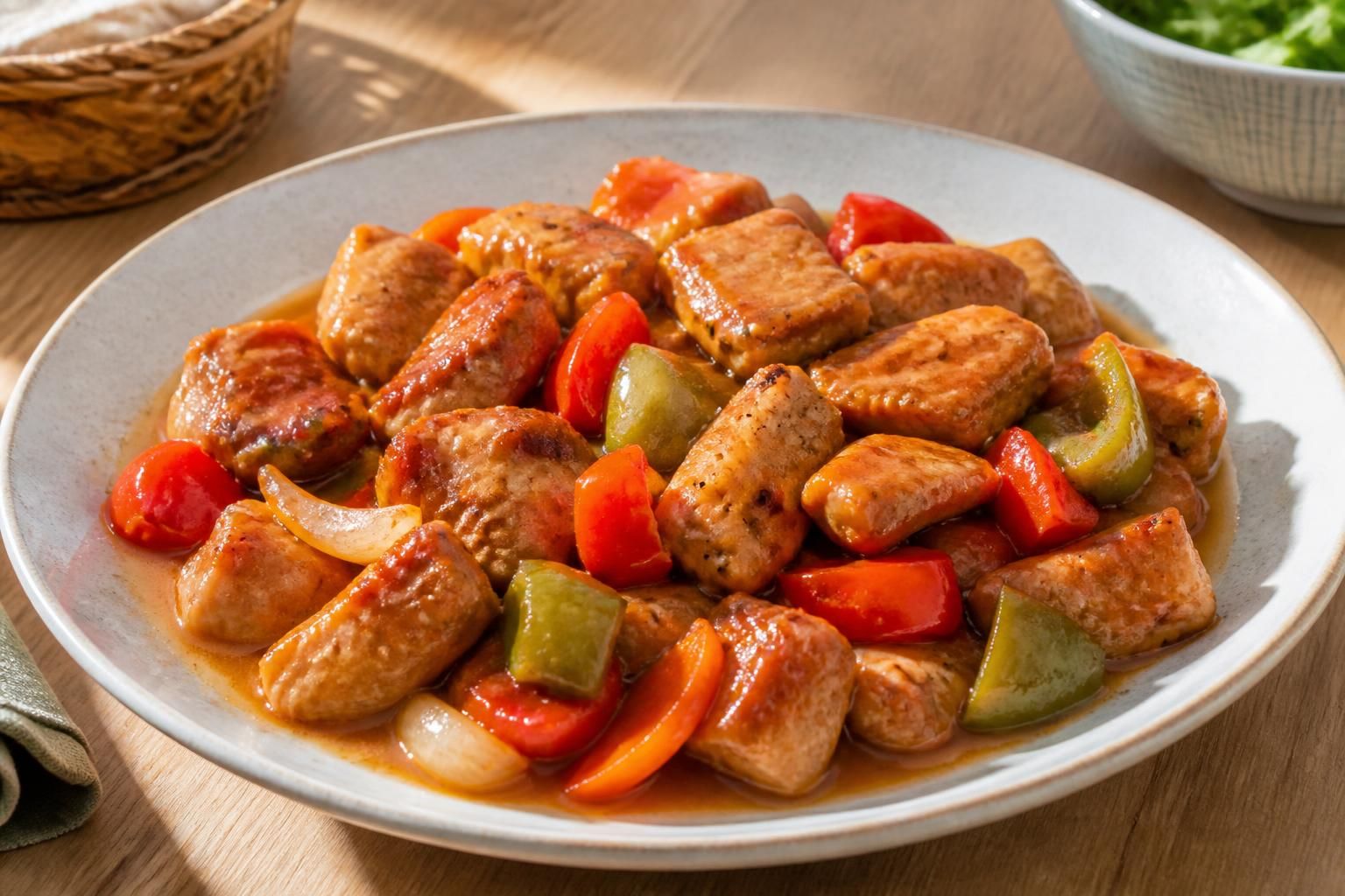 découvrez une recette de sauté de porc au cookeo, tendre et parfumée, parfaite pour un repas rapide et savoureux.