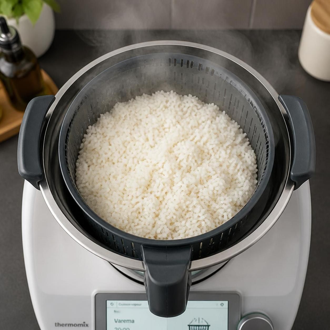 découvrez la recette rapide et facile du riz au thermomix pour une cuisson parfaite à chaque fois. astuces et conseils pour un plat réussi en un rien de temps.