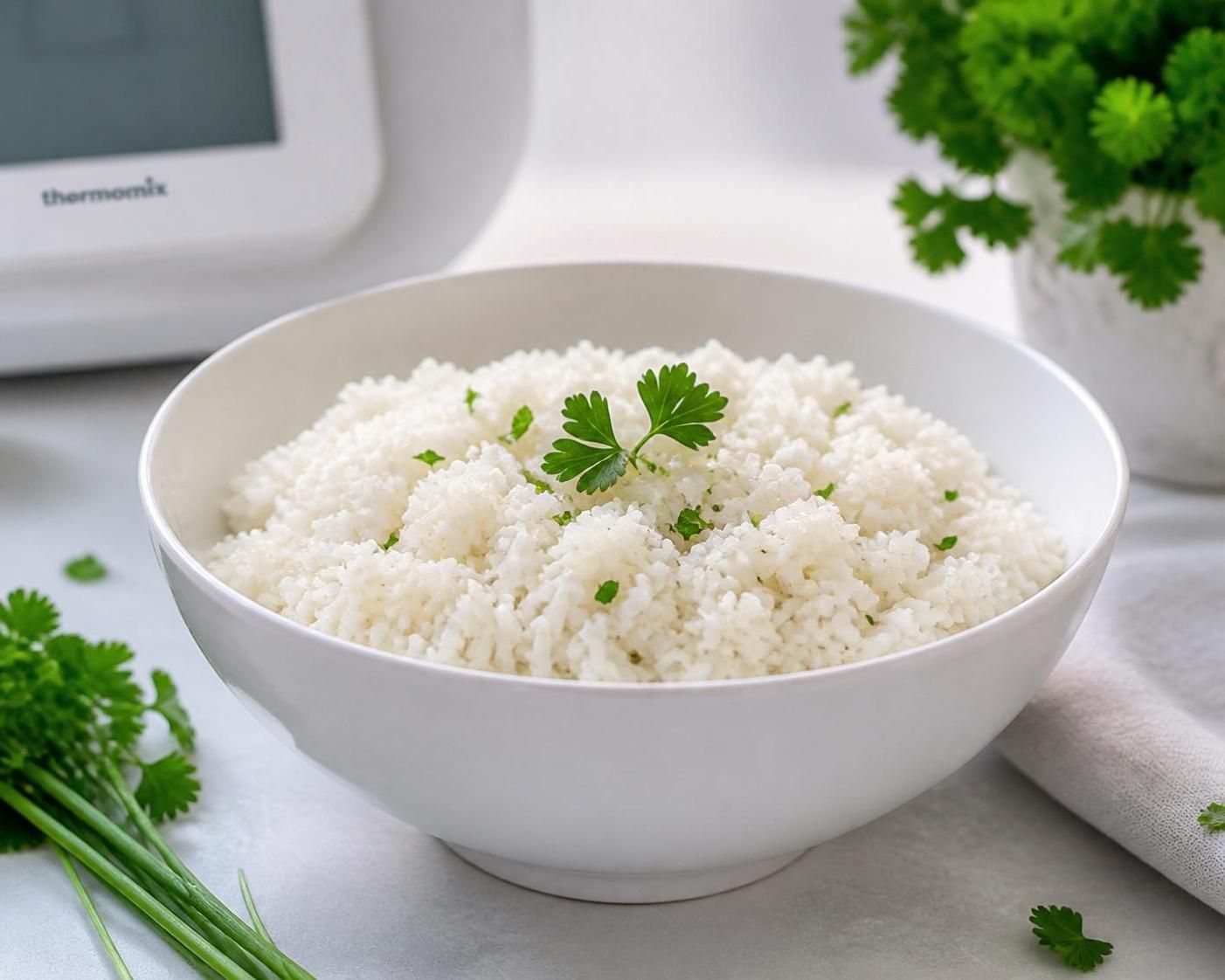découvrez la recette rapide de riz au thermomix pour une cuisson parfaite à chaque fois. simple et efficace, elle vous garantit un riz moelleux et savoureux en un rien de temps.